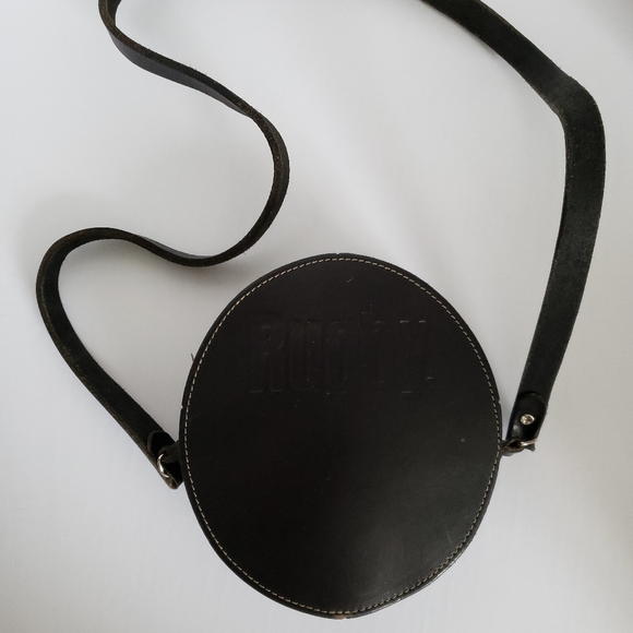 Vintage Rugby round crossbody bag - Picture 3 of 8